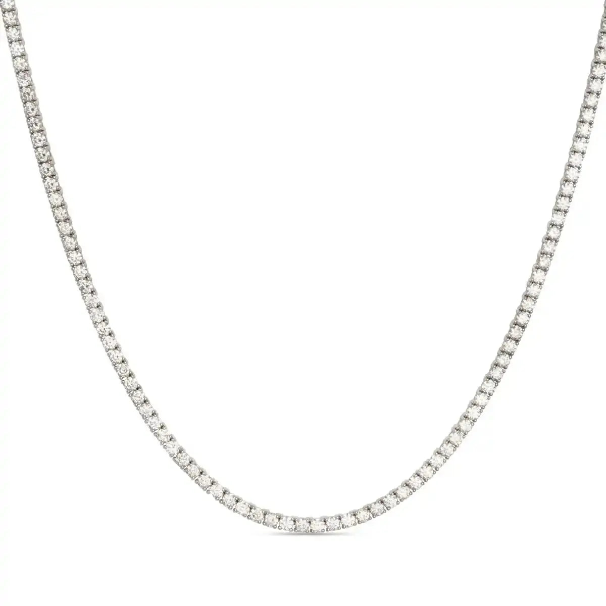 1368-ctw-classic-lab-diamond-tennis-necklace-necklace-1354581 - VELA JEWELLERS